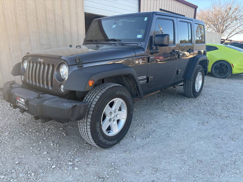 2017 Jeep Wrangler Unlimited for sale at Gtownautos.com in Gainesville TX