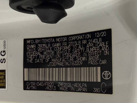 2021 Toyota Corolla LE