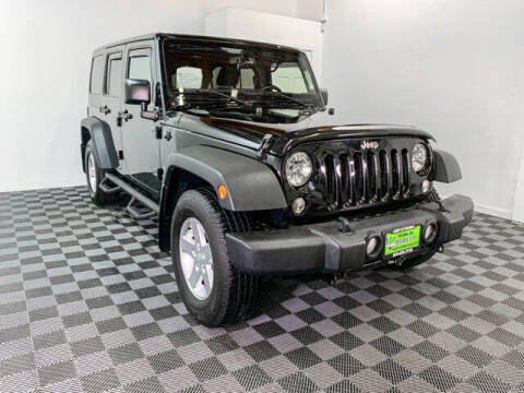 2015 Jeep Wrangler Unlimited for sale at Sunset Auto Wholesale in Tacoma WA