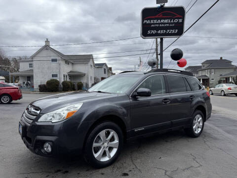 2013 Subaru Outback for sale at Passariello's Auto Sales LLC in Old Forge PA