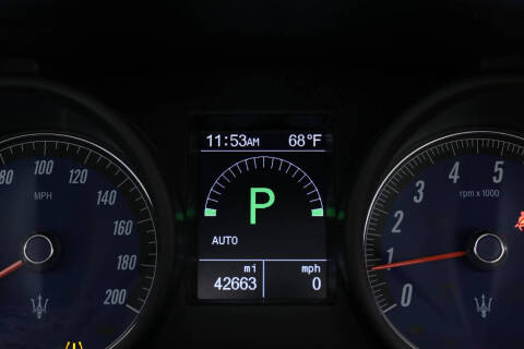 2019 Maserati GranTurismo