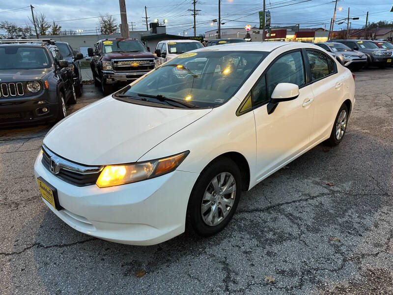 2012 Honda Civic for sale at ASHLAND AUTO SALES in Columbia MO