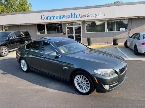 2012 BMW 5 Series for sale at Commonwealth Auto Group in Virginia Beach VA