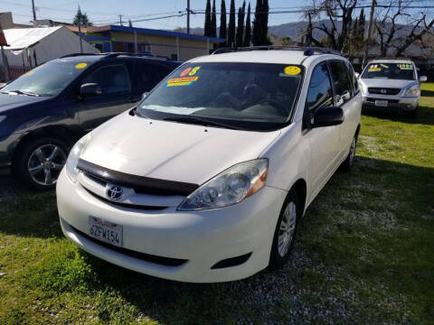 2008 Toyota Sienna for sale at SAVALAN AUTO SALES in Gilroy CA