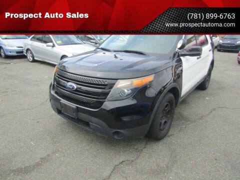 2015 Ford Explorer for sale at Prospect Auto Sales in Waltham MA