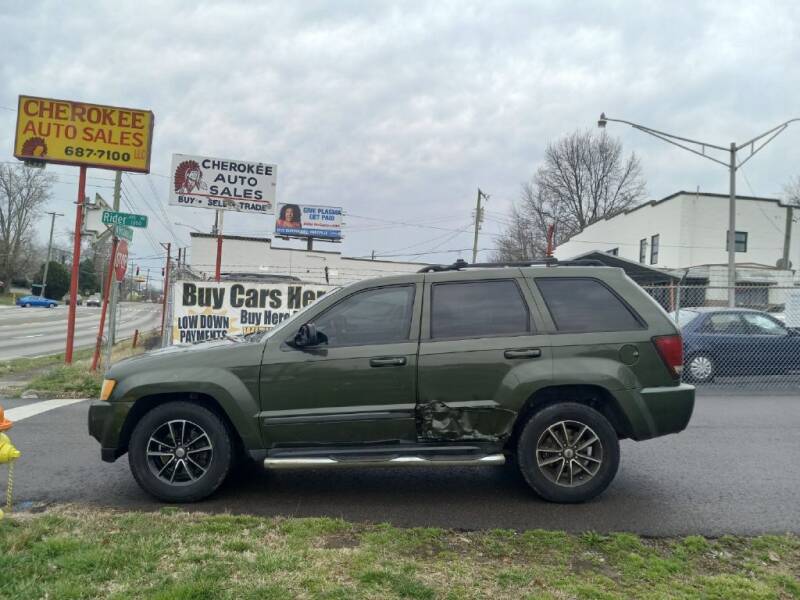 2007 Jeep Grand Cherokee for sale at Cherokee Auto Sales in Knoxville TN