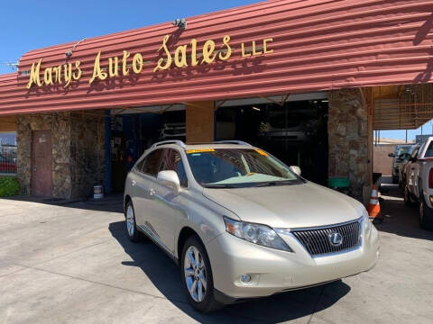 2011 Lexus RX 350 for sale at Marys Auto Sales in Phoenix AZ