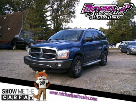 2005 Dodge Durango for sale at MICHAEL J'S AUTO SALES in Cleves OH