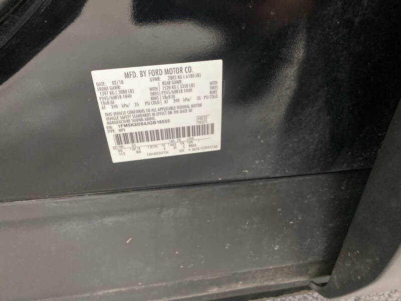 2018 Ford Explorer XLT