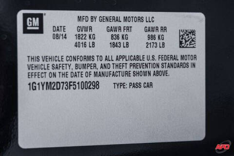 2015 Chevrolet Corvette Stingray Z51