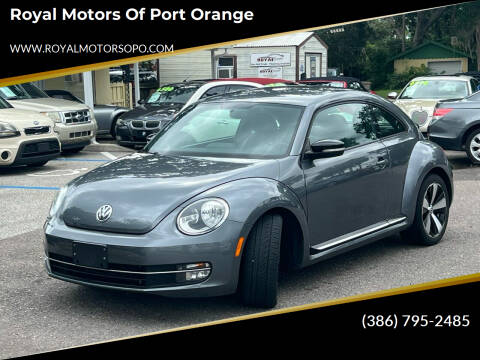 orange vw beetle turbo