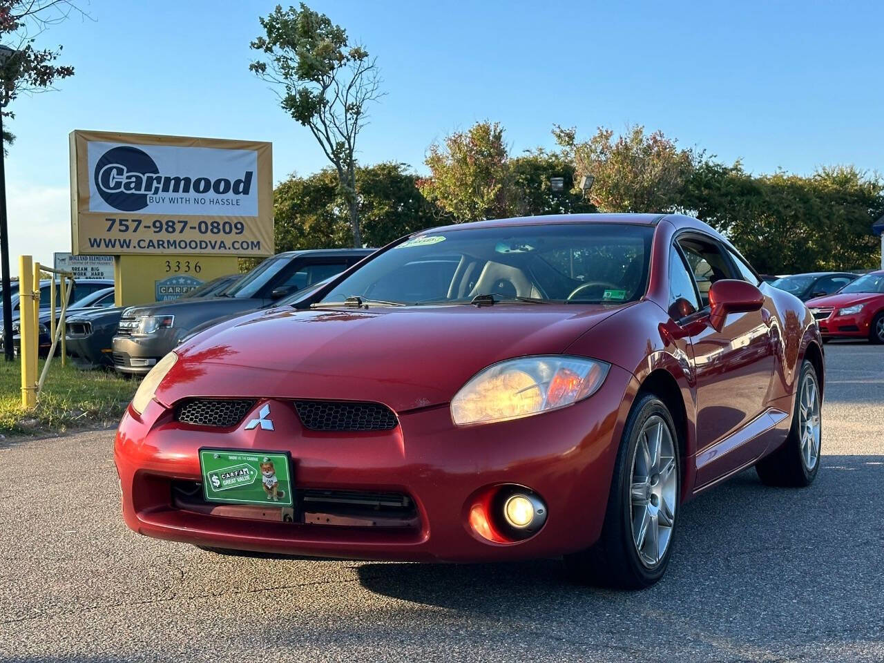 Rave Red Pearl 2008 Mitsubishi Eclipse GT-P Hatchback  6-Speed Manual