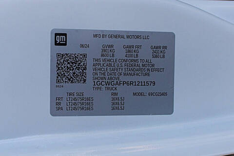 2024 Chevrolet Express 2500