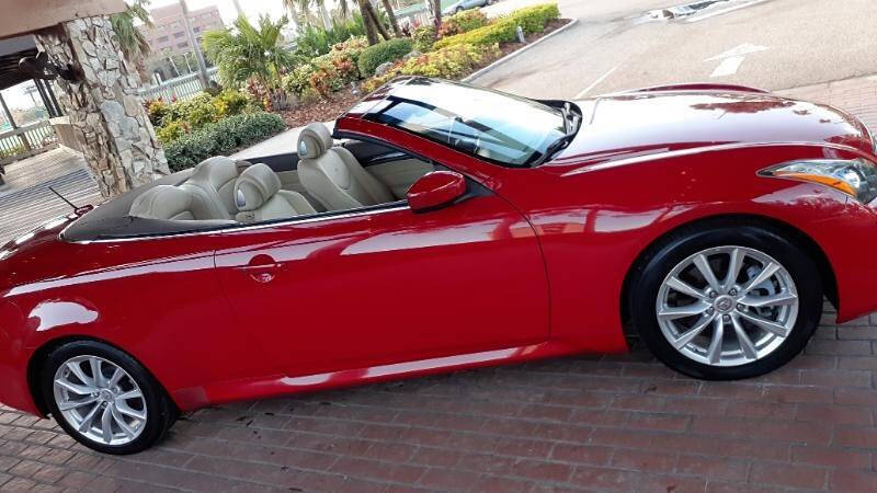 2012 INFINITI G37 Convertible for sale at Complete Auto Remarketing Specialists Inc. in Tampa, FL