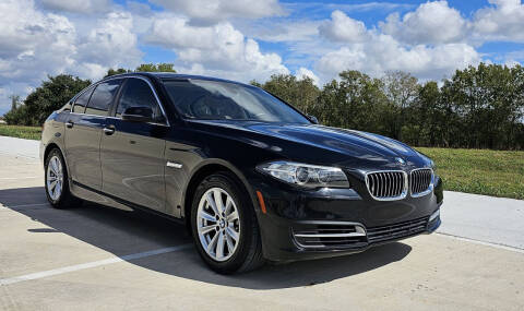 2014 BMW 5 Series for sale at G&J Car Sales in Houston TX