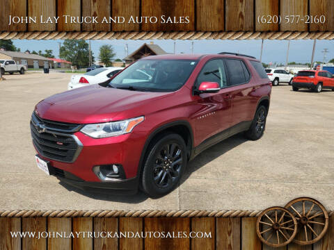 2020 Chevrolet Traverse for sale at John Lay Truck and Auto Sales in Independence KS