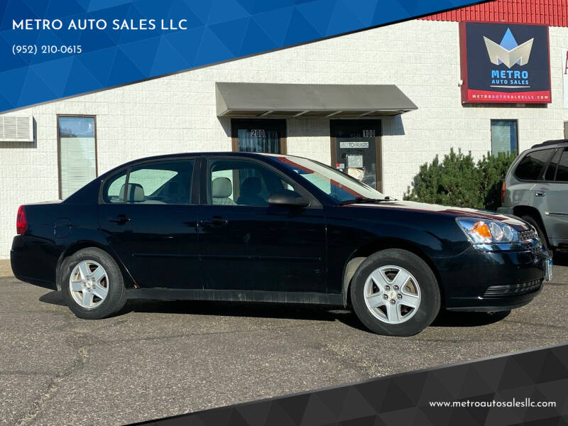 2005 Chevrolet Malibu for sale at METRO AUTO SALES LLC in Lino Lakes MN