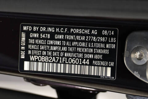 2015 Porsche Panamera 4S Executive