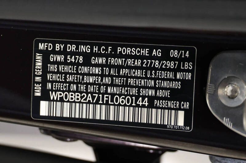 2015 Porsche Panamera 4S Executive