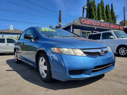 2010 Honda Civic for sale at Castillo Auto Group Inc in San Leandro CA