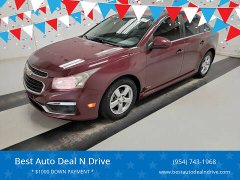 2015 Chevrolet Cruze for sale at Best Auto Deal N Drive in Hollywood FL