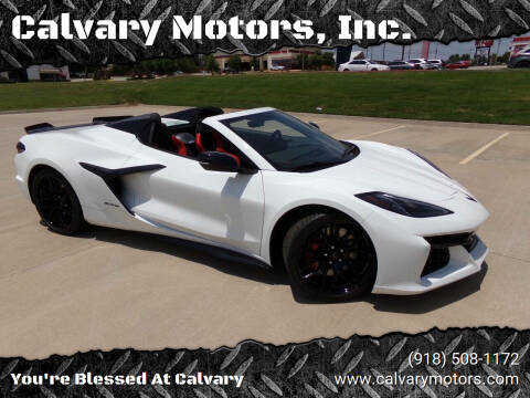 2023 Chevrolet Corvette for sale at Calvary Motors, Inc. in Bixby OK