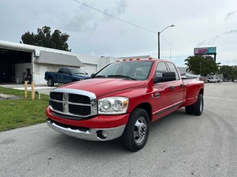 2007 Dodge Ram 3500 for sale at Florida Cool Cars in Fort Lauderdale FL