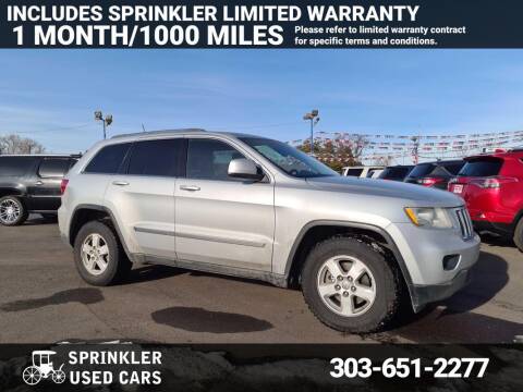 2011 Jeep Grand Cherokee for sale at Sprinkler Used Cars in Longmont CO