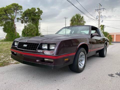 1987 Chevrolet Monte Carlo for sale at American Classics Autotrader LLC in Pompano Beach FL
