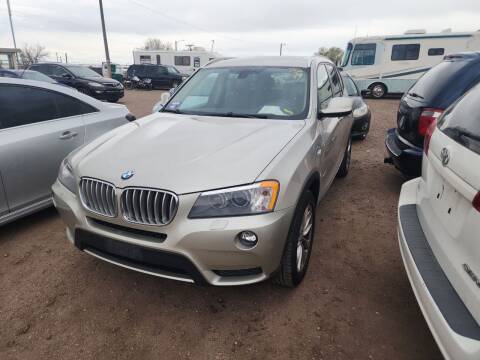 2014 BMW X3 for sale at PYRAMID MOTORS in Pueblo CO
