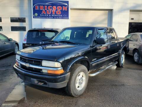 2003 Chevrolet S-10 for sale at Ericson Auto in Ankeny IA