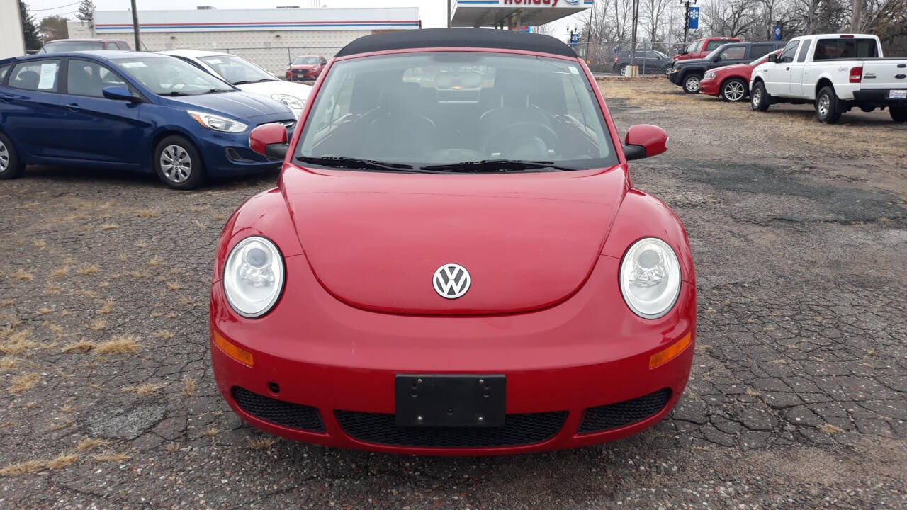 2008 Volkswagen New Beetle Convertible for sale at CHRISTIAN AUTO SALES in Anoka, MN