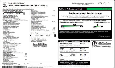 2022 RAM 2500 Laramie