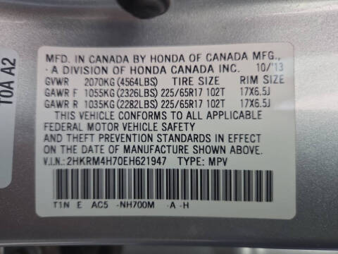 2014 Honda CR-V EX-L