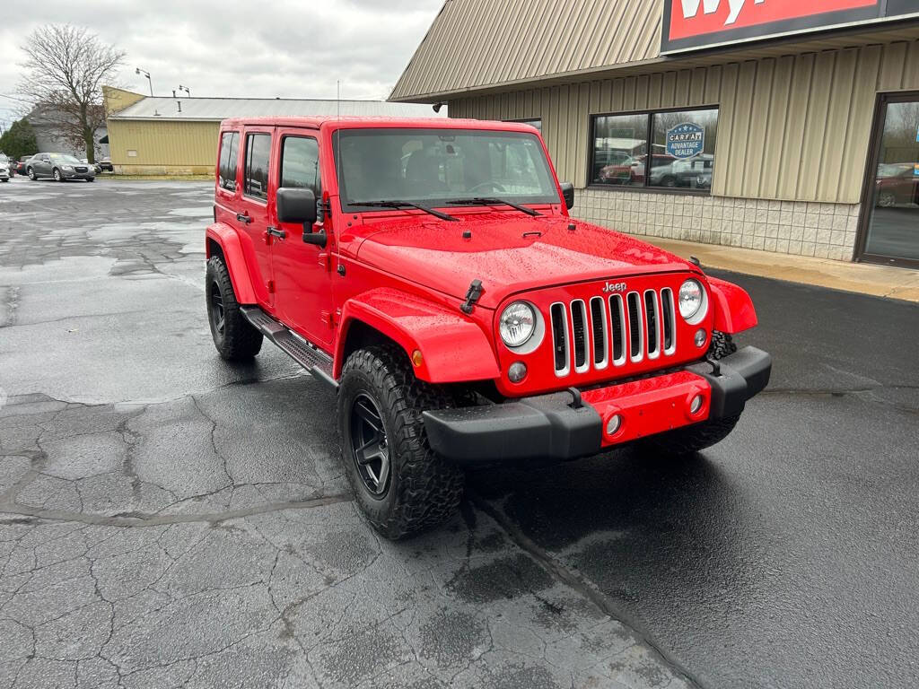 2017 Jeep Wrangler Unlimited for sale at Wyrick Auto Sales & Leasing Inc in Holland, MI