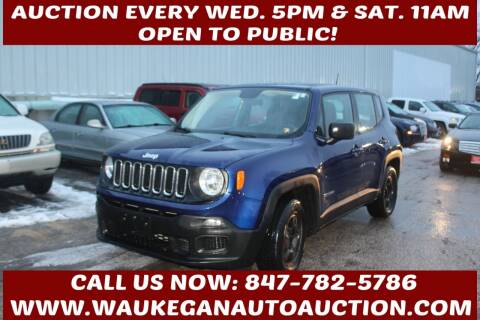 2017 Jeep Renegade for sale at Waukegan Auto Auction in Waukegan IL