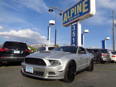 2014 Ford Mustang for sale at Alpine Auto Sales in Salt Lake City UT
