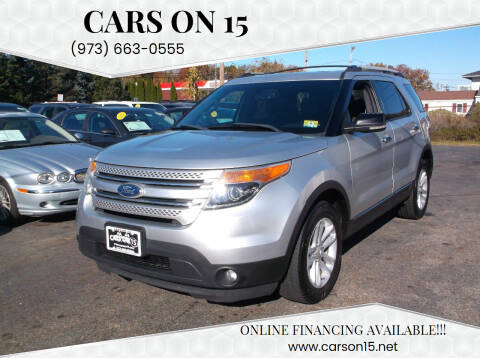 2012 Ford Explorer for sale at Cars On 15 in Lake Hopatcong NJ