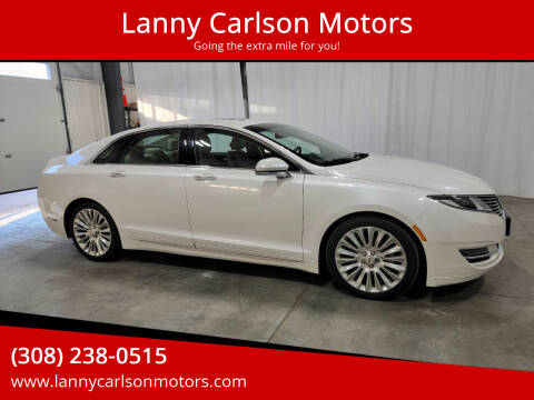 2016 Lincoln MKZ for sale at Lanny Carlson Motors in Kearney NE