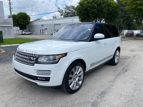 2017 Land Rover Range Rover for sale at Best Price Car Dealer in Hallandale Beach FL