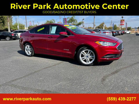 2018 Ford Fusion Hybrid for sale at River Park Automotive Center in Fresno CA