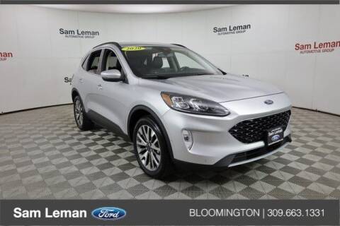 2020 Ford Escape for sale at Sam Leman Ford in Bloomington IL