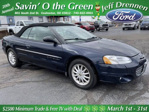 2001 Chrysler Sebring for sale at JD MOTORS INC in Coshocton OH