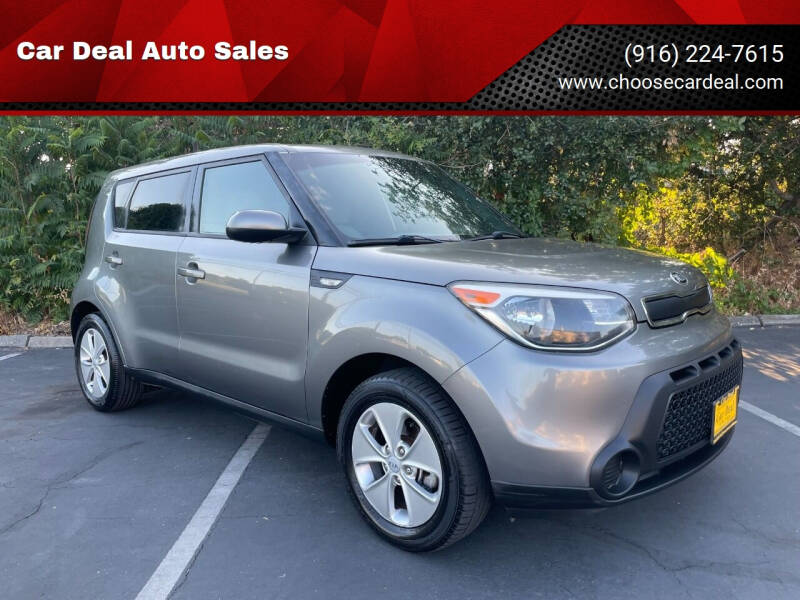 2014 Kia Soul for sale at Car Deal Auto Sales in Sacramento CA