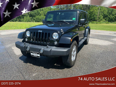 Jeep Wrangler Unlimited For Sale in North Turner, ME - 74 AUTO SALES LLC