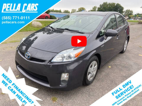 2011 Toyota Prius for sale at Pella Cars LLC in Brockport NY