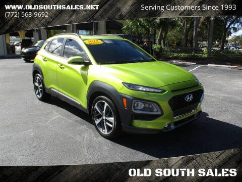 2019 Hyundai Kona for sale at OLD SOUTH SALES in Vero Beach FL