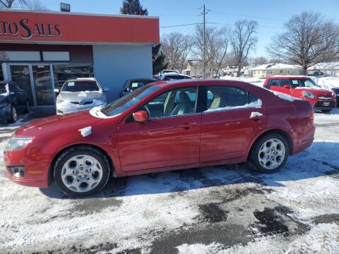 2010 Ford Fusion for sale at RIVERSIDE AUTO SALES in Sioux City IA