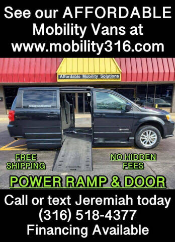 2014 Dodge Grand Caravan for sale at Affordable Mobility Solutions, LLC - Mobility/Wheelchair Accessible Inventory-Wichita in Wichita KS