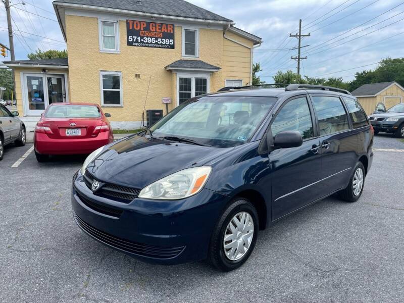2005 Toyota Sienna for sale at Top Gear Motors in Winchester VA